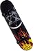 Bam/Him Flaming Heartagram Skateboard