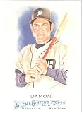 2010 Topps Allen & Ginter Baseball Card # 197 Johnny Damon - Detroit Tigers&Acirc;&nbsp;- MLB Trading Card in Screwdown Case