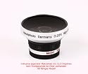 0.25x Fisheye für Canon HV10, DC40, DC50, HR10, HF10, HF100 NEU