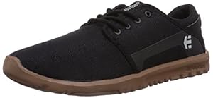 Etnies Men's Scout Skateboard Shoe, Black/Gum, 10 M US