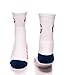 For Bare Feet NFL Chicago Bears Men's Quarter Socks, White