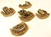Finished Terrain: 15mm WWII - Entrenchment Position Sandbags Set (5)