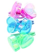 Wee Ones *Deidra & Kiki* 3 Pack Ponytail Holders One Size