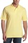 IZOD Men's Solid Crested Pique Polo,Day Yellow,Medium