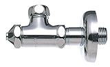 三栄水栓 【ドライバー式止水栓本体】 給水管75mm ナット付き V22AD-X-13X75