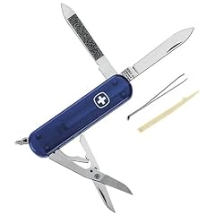 Wenger Schweizer Mini-Messer Executive 81/616, transparent blau