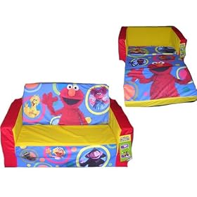 Sesame Street - Elmo and Friends Flip Open Sofa by 