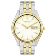Seiko Men's White Dial Watch #SGG636