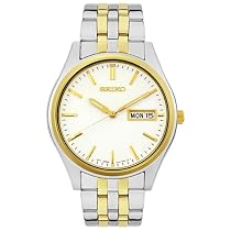Seiko Men's White Dial Watch #SGG636