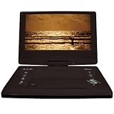 9インチLED液晶ポータブルDVDプレーヤーDS-PP907BKリージョンフリー...