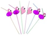 Review Kitchen Craft  / Kitchen Craft Novelty Flamingo Bendy Straws- pack of six