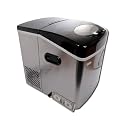 NewAir AI-210SS Portable Ice Maker In Stainless Steel With 35 Pound Daily Ice Making Capacity