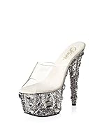 Pleaser Sandalias de tacón (Transparente)