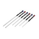 TEKTON 2974 Long Precision Screwdriver Set, 6-Piece