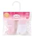 Corolle Doll Clothes: 14 White and Pink Socks