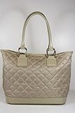 IMAGE OF Burberry Handbags Large Trench Check Light Tan Nylon and Leather 3711887