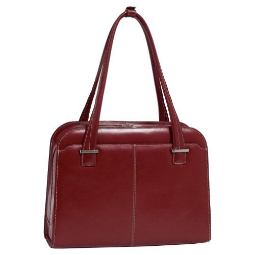 McKleinUSA OAK GROVE 96630 Orange Leather Fly-Through Checkpoint-Friendly Ladies' Briefcase McKleinUSA OAK GROVE 96630 Orange Leather Fly-Through Checkpoint-Friendly Ladies' Briefcase