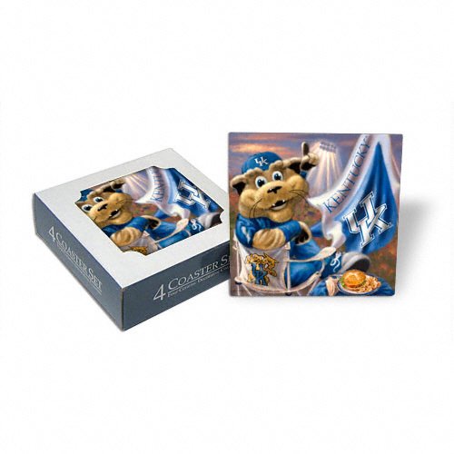 Kentucky Wildcats Tailgate Set of 4 Coasters