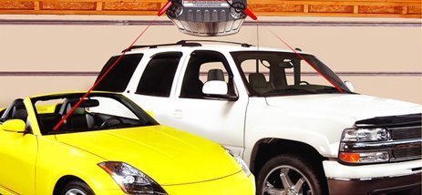 Laser Park Laser Guided Garage Parking Device