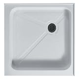 Vigo VG06019WHT3232 White Shower Enclosures 32 x 32 Square Shower Tray White VG060193232