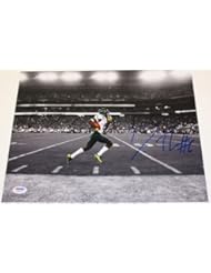 DEANTHONY THOMAS SIGNED AUTOGRAPHED OREGON DUCKS 11x14 PHOTO PSA/DNA #W14672