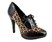 LEOPARD PRINT HEEL 6 CAMEL