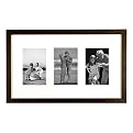 Gallery 3-Space Collage Frame with Mat - Java