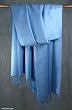 Pashmina shawl, 'Blue Sky'