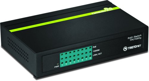 TRENDnet 8-Port Gigabit GREENnet PoE Switch TPE-TG80gB008OJM4Q2