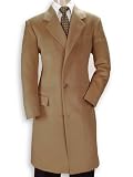 Boy's Camel Hair Top Coat