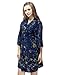 Skyfitting Women's Cotton Short Kimono Robe, Short Length Bridesmaid Robes