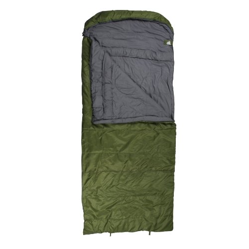 10T Kenai Green Sac de couchage couverture Vert/Gris 235 x 100 cm