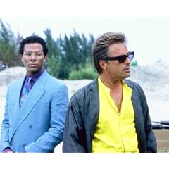DON JOHNSON AS DET. JAMES "SONNY" CROCKETT, PHILIP MICHAEL THOMAS AS DET. RICARDO TUBBS FROM MIAMI VICE #4 - IN FARBE - Filmfoto - (Poster) PLAKATE - 25x20" (60x50cm)