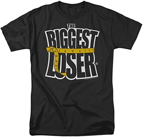 BIGGEST LOSER/LOGO - S/S Mens 18/1 - BLACK - MD