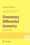Elementary differential geometry