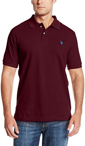U.S. Polo Assn. Men's Solid Polo with Small Pony
