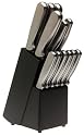Ginsu 14-Piece Stainless Knife Set with Block