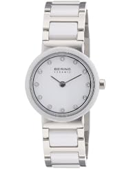 Bering Time 10725-754 Ladies Ceramic Links Watch