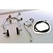 Pyramid Alloy Cruiser/BMX Bicycle Brakeset Front & Rear, Silver