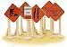Lionel 32902 Construction Zone Sign Set / 6pk