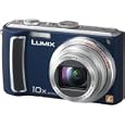 Panasonic Lumix DMC-TZ5A 9.1MP Digital Camera with 10x Wide Angle MEGA Optical Image Stabilized Zoom (Blue)