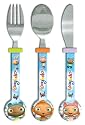 Spearmark Housewares Waybuloo Cutlery - Knife Fork Spoon Round End