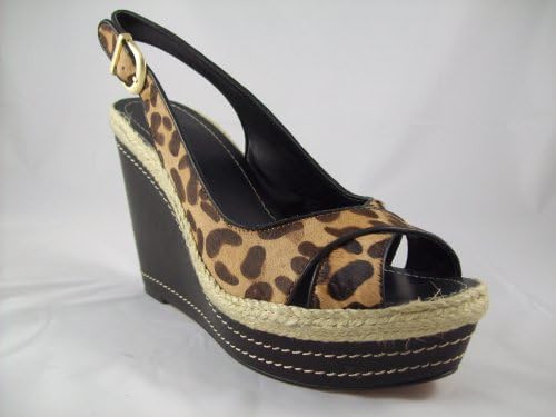 Vince Camuto Women's 'Estera' Sandal (10.5M, Leopard/Leopard Pony)
