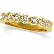14K Yellow Gold Diamond Anniversary Band - 0.50 Ct.