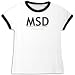 T-Shirt Ringer Woman White 
