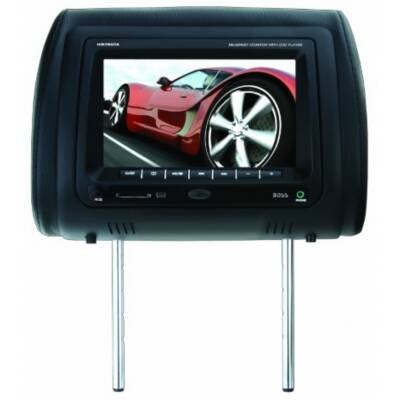 Boss HIR7BGTA Car DVD Player - 7 LCD Display - Headrest-mountable Boss HIR7BGTA Car DVD Player - 7 LCD Display - Headrest-mountable
