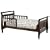 Davinci Sleigh Toddler Bed, Espresso