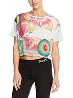 ZDesigual Camiseta Manga Corta (Multicolor)