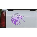 6in X 5.2in Purple -- Tribal Eagle Animals Car Window Wall Laptop Decal Sticker by Rad Dezigns