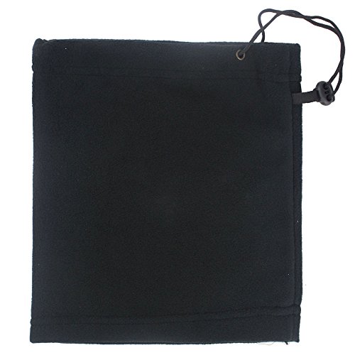 HOT Unisex Polar Fleece Neck Warmer Thermal Snood Scarf Hat Ski Wear Snowboarding
